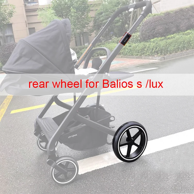 Stroller Rear Wheel For Cybex Balios S Lux Pushchair Direct Replace Back One With Frame Axle Tire DIY Baby Buggy Accessories