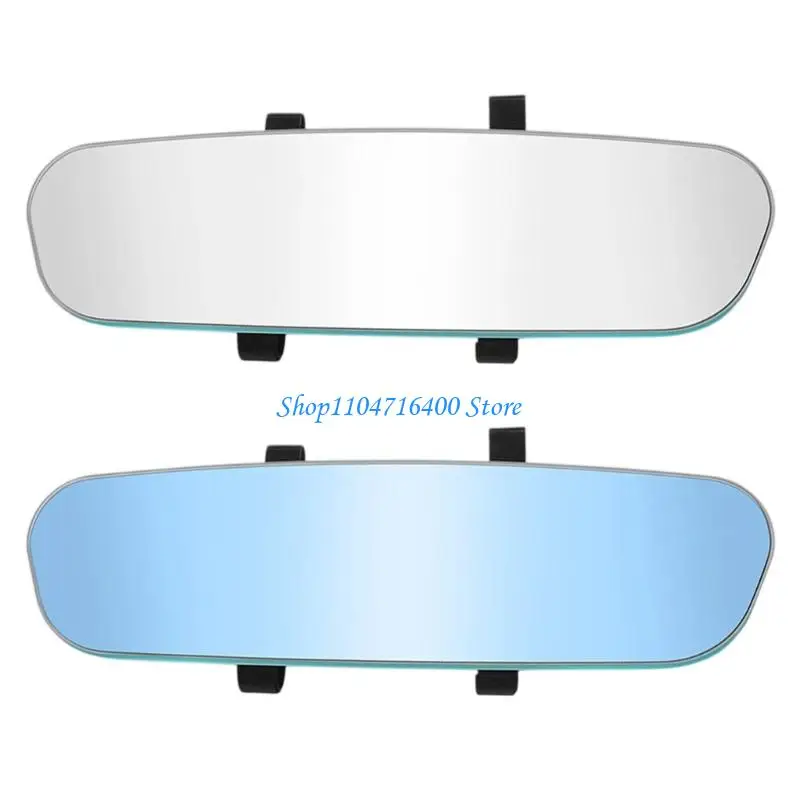 y1gd Curved Wide Rearview Mirror Glares Reduction Frameless Designs for Vehicles