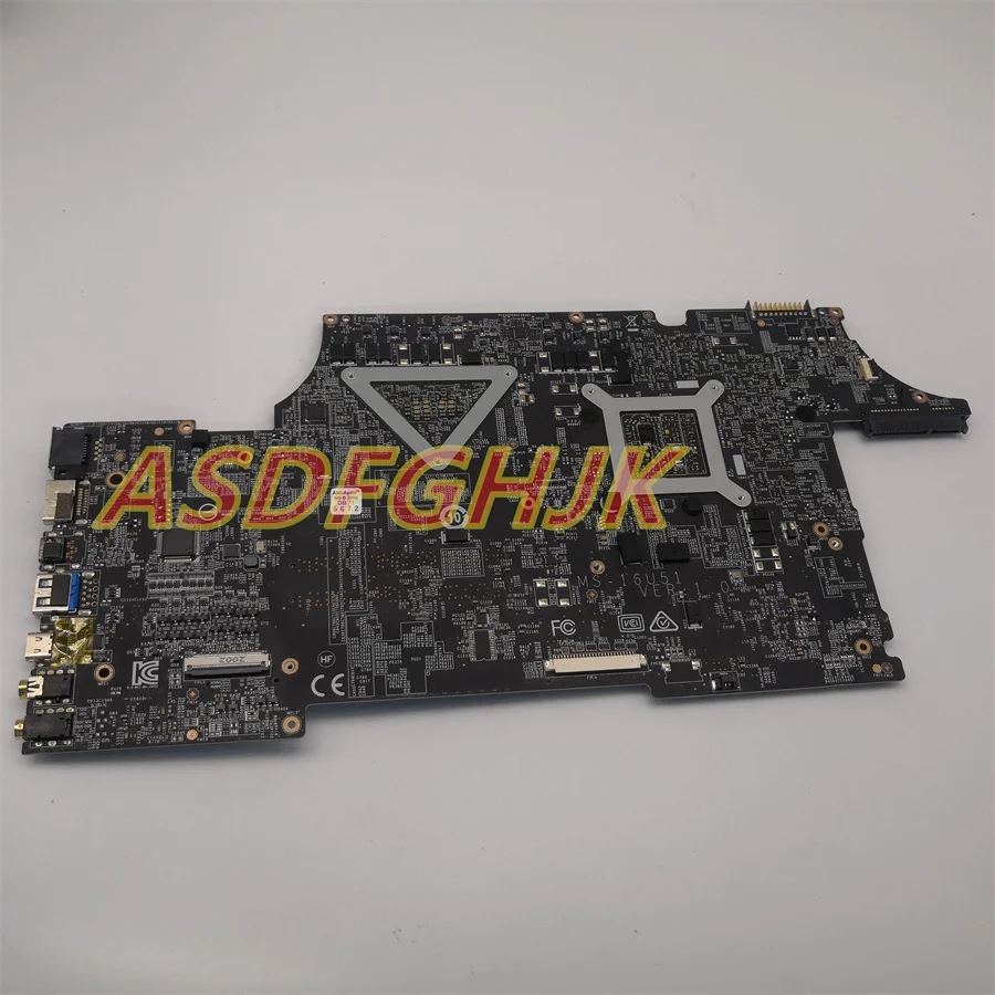 MS-16U51 Mainboard For MSI GL65 GE65 MS-16U5 Laptop Motherboard With CPU i5-9300H i7-9750H GPU RTX2060 GTX1660Ti  All Tested OK