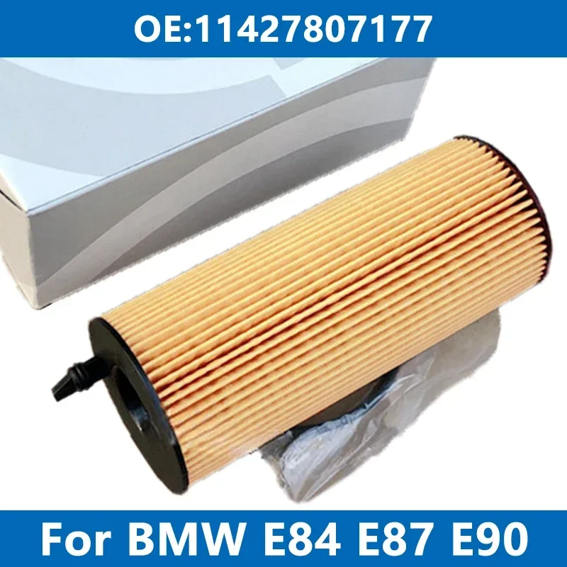 Zestaw filtra oleju samochodowego 11427807177 Do BMW E81 E87 E90 E91 Touring E60 E70 E83 E84 116d 318d 320d 520d X1 X3 X5M X6 N47 M47 Silnik