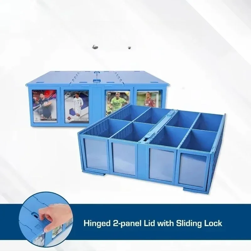 

Authenticity guarantee.Collectible Card Bin Includes 4 Card Storage Partitions | Loose Trading Card Storage, MTG, and Sports.