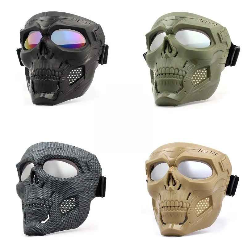 Motocross Goggles Sports Riding Goggles Face Mask Goggles Tactical Helmet
