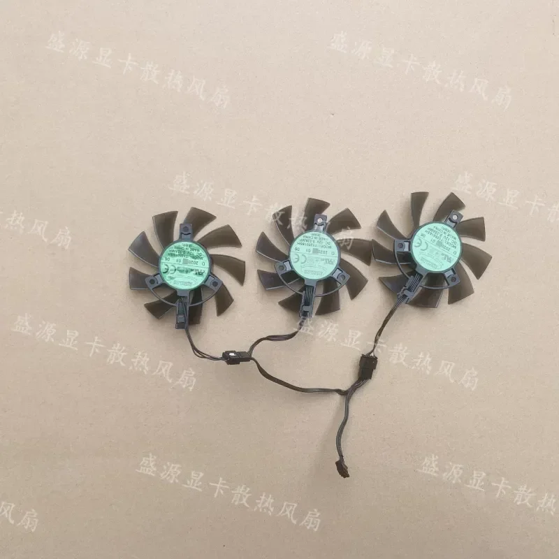 Cooling Fan T128015SH for ASRock RX 5600XT Phantom Graphics Card