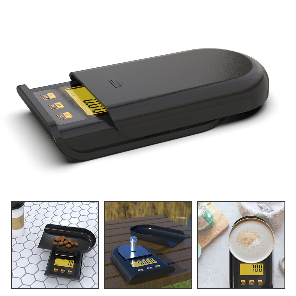 

Pocket Digital Scale High Precision Lcd Backlight For Jewelry Gold Powder Weight Measurement Lightweight Compact Design