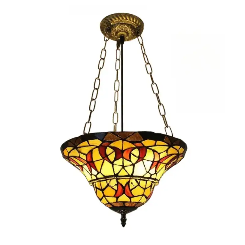 

12 дюймов 30 см витражный абажур с бабочкой и цветочным рисунком, полузаподлицо, широкая анти-люстра, кухонный подвесной светильник Тиффани