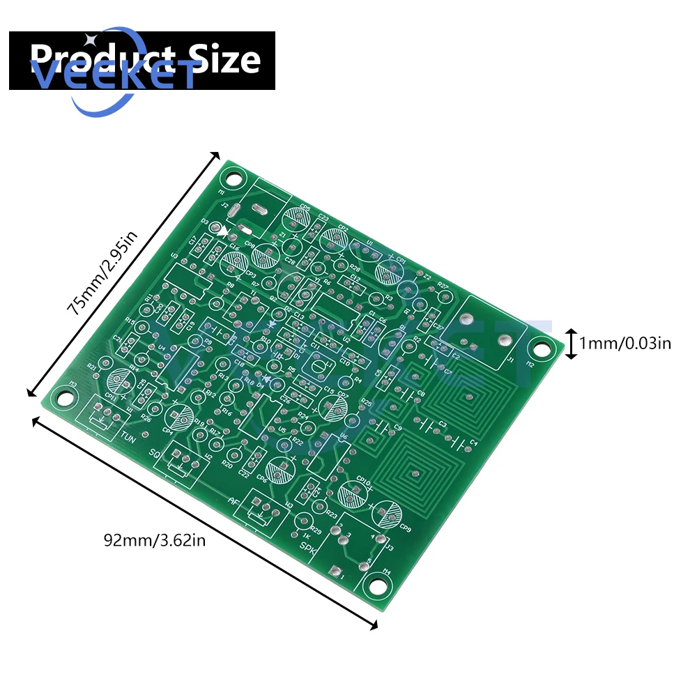 AM Radio Receiver Module 118-136MHz VHF Aircraft Band