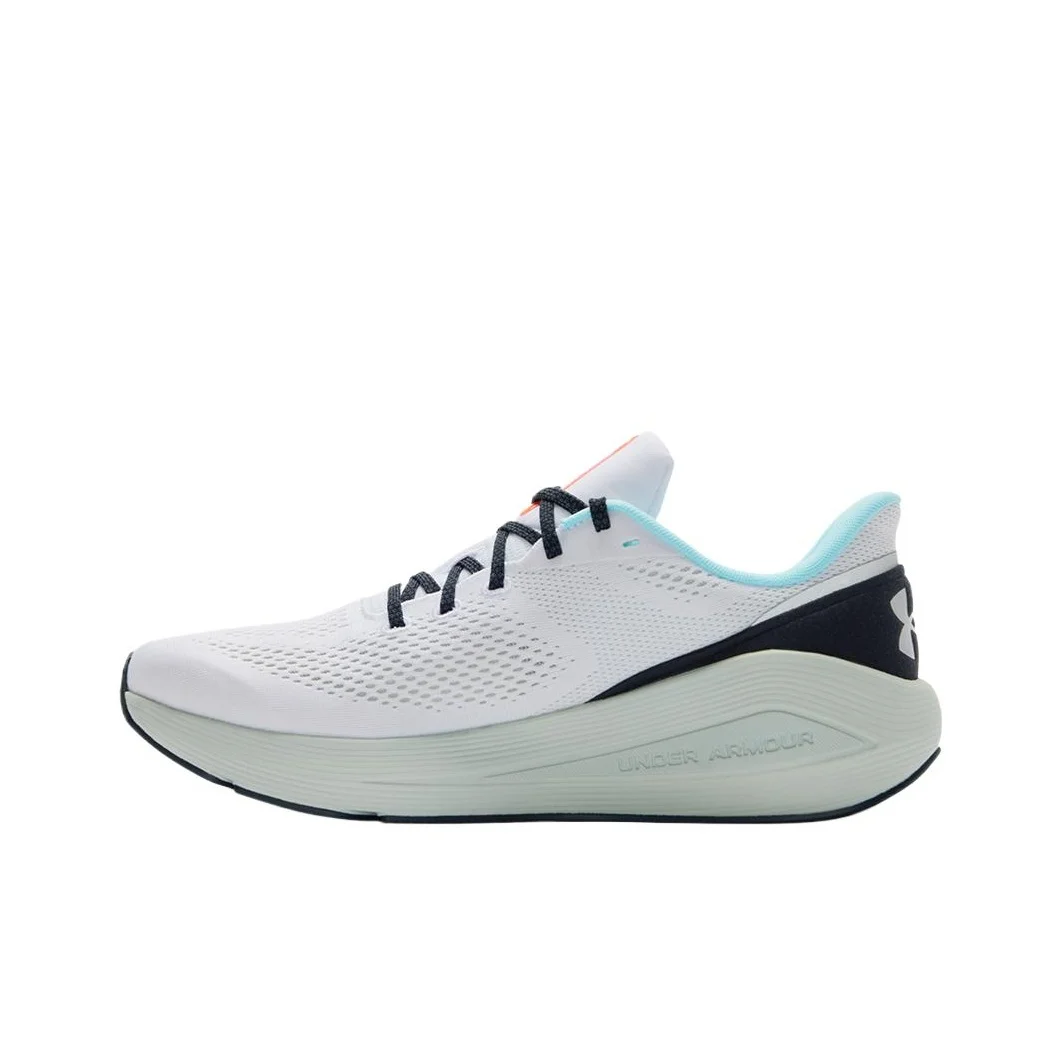 

Under Armour Sonic 7 Comfortable Cushioning, Wear Resistant Low top Running Shoes Men's White 3028002-103