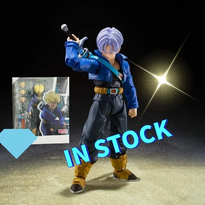 

Лидер продаж на складе, мгновенная доставка SHF Shfiguarts Dragon Ball Trunks Future Boy, экшн-фигурка, коллекция, подарок, аниме-фигурка