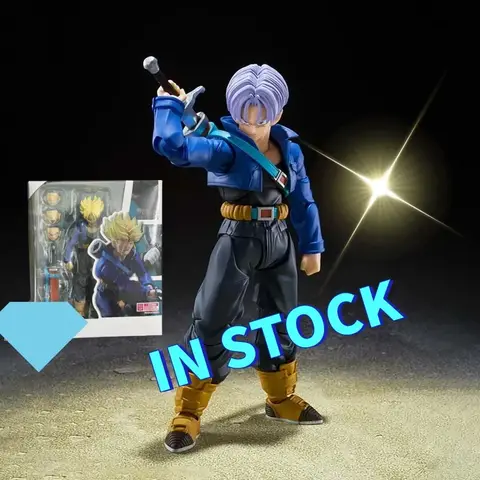Wyprzedaż! Dostępne od ręki, natychmiastowa wysyłka! Figurka akcji SHF Shfiguarts Dragon Ball Trunks Future Boy, kolekcja, prezent, figurka anime.