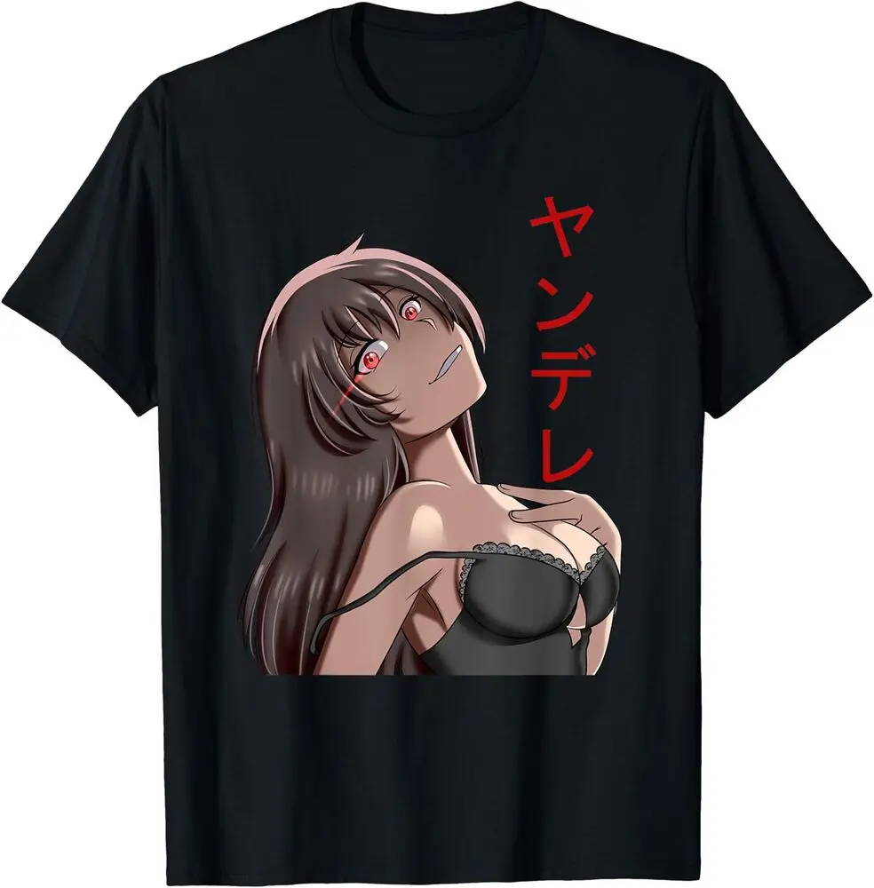 NEW LIMITED Anime Waifu Hentai Anime Lover Anime Girl Japanese TShirt Size S-5XL