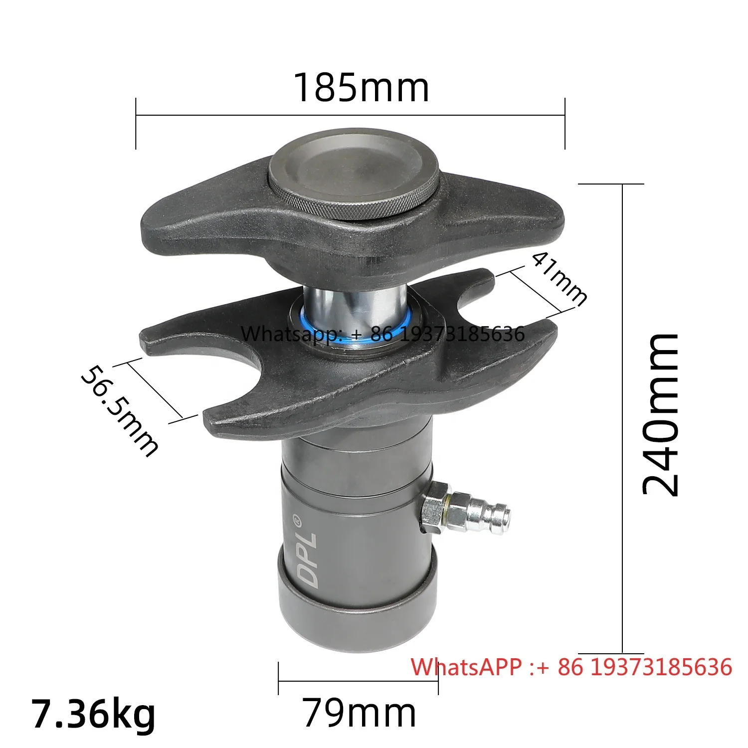 Pneumatische hydraulische Kugelgelenk-Trenner Snapper Pin Lagerabzieher 4,5 T Karosserie-Reparaturwerkzeuge