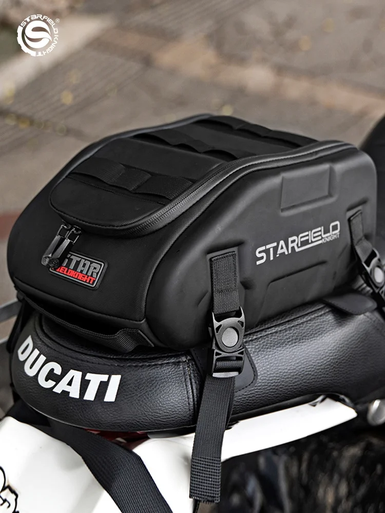 

Star Riding Sfk-376 Motorcycle Riding Backseat Bag Motorcycle Rear Case Bag Waterproof Wear-Resistant Multi-Functional Backpack