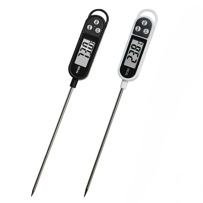 Termómetro para carne y alimentos, tipo sonda, termómetro Digital de cocina para cocinar leche, comida, barbacoa, herramienta electrónica de medición de temperatura TP300