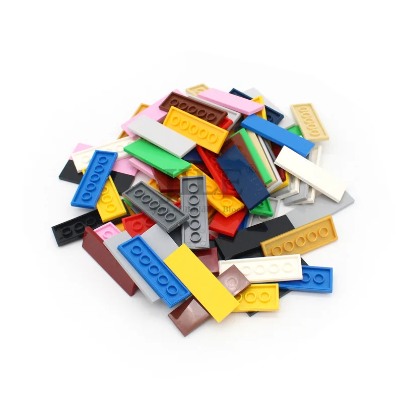 40 stücke MOC Glatte Fliesen 2x6 DIY Bausteine 69729 Bricks Kompatibel Pädagogisches Kreative Zusammengebaute Kinder Bau Spielzeug – Detail 3