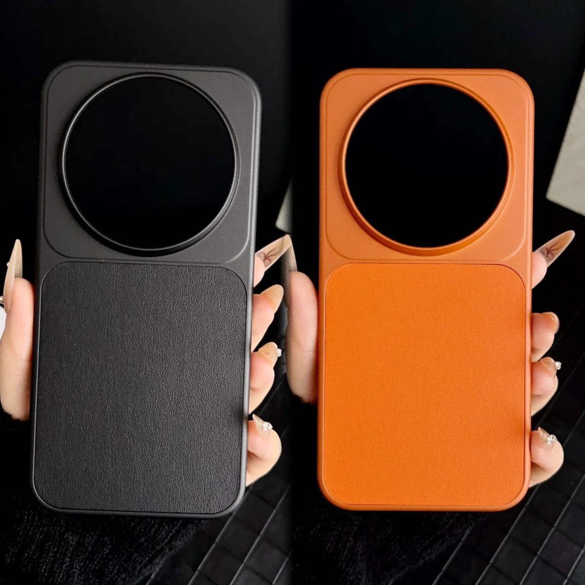 

Чехол для Xiaomi Mi 17 Ultra, роскошный, из веганской кожи, с магнитной защитой MagSafe, защитная задняя крышка для Xiaomi Mi17 Ultra