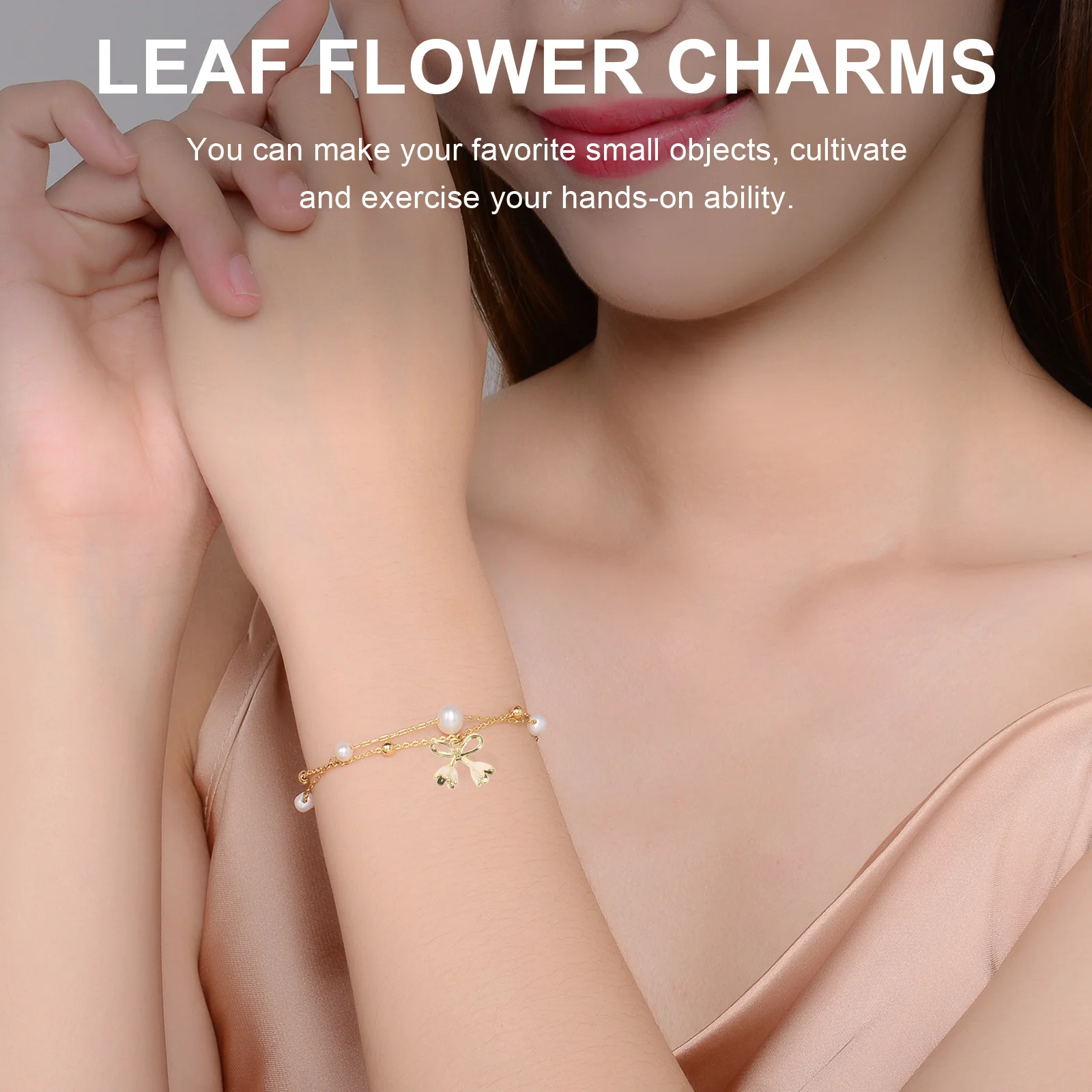 

10Pcs Flower Charms Pendant Sturdy Metal for Jewelry Making DIY Crafts Necklace Bracelet Earring Decorations Jewelry Charms