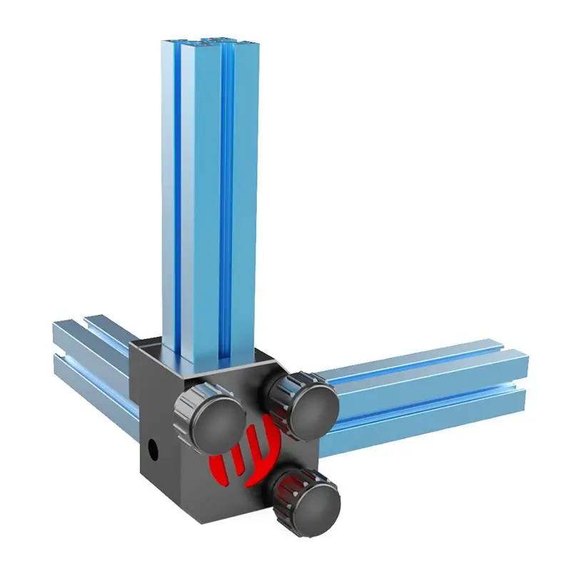 AF93-Autante per l'installazione del righello ad angolo retto per stampante 3D Rigrat con forchetta per insalata Voron V0 da 0,1/0,2 micrometri, per parti di profilo 1515