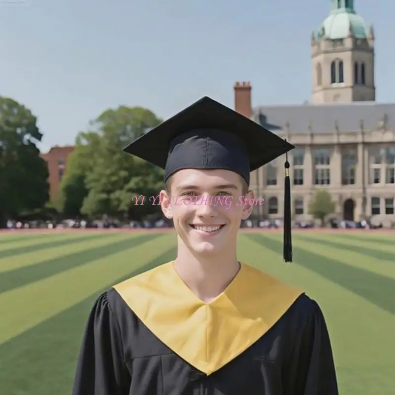 

N5KF Elegant V Academic Stole STOLE SATINED COLLAR COSTEUCT ACSASSY ACSASY