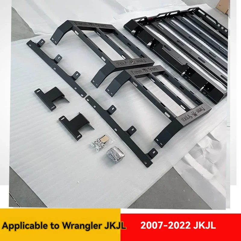 Roof platform luggage frame manganese steel load-bearing South African style non-destructive aluminum ladder