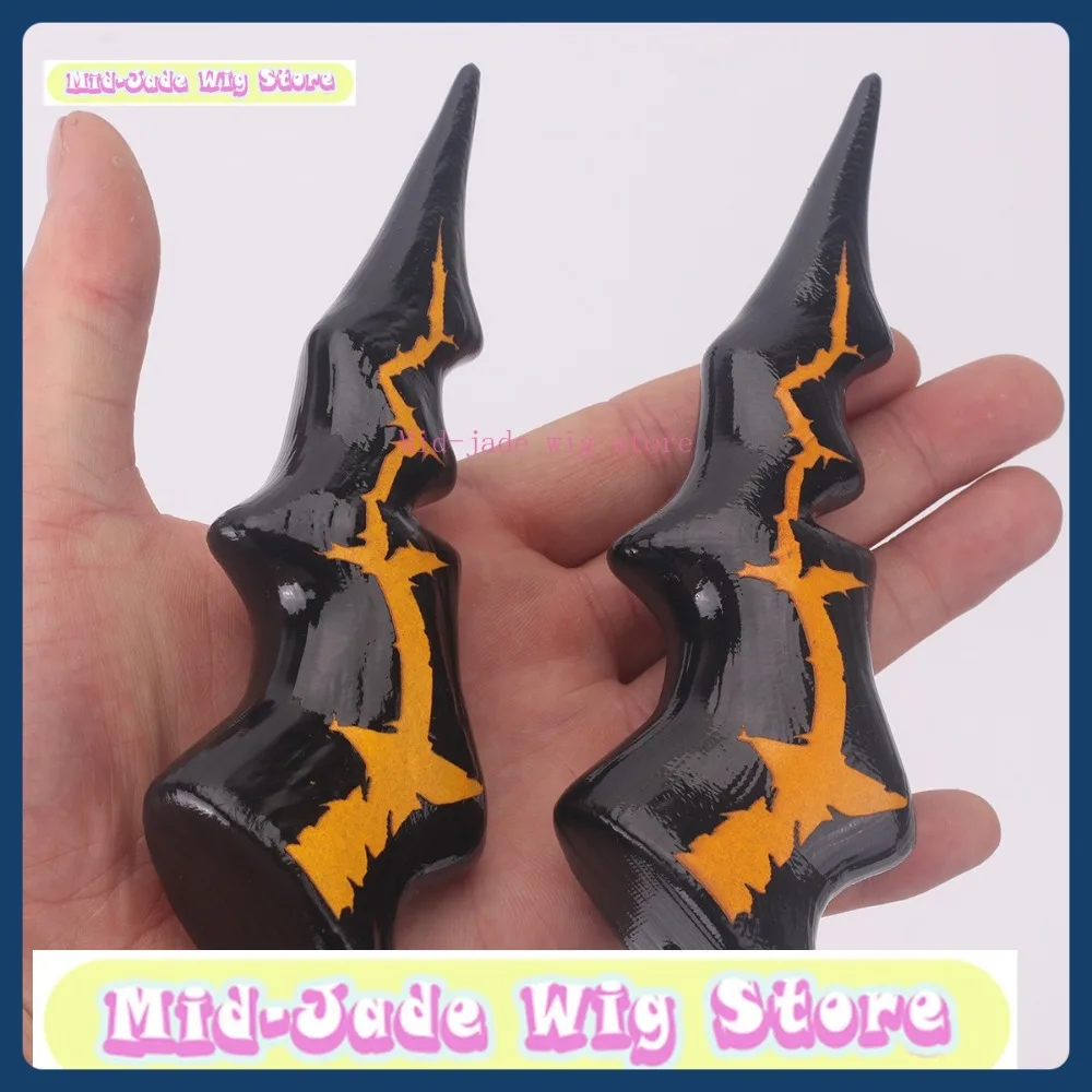 Mid-jade Pruik Winkel Arknights Chen Sui Hongxia Cosplay Anime Game rollenspel Halloween Kostuum Props Synthetisch Haar