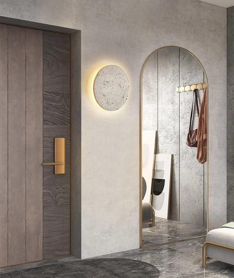 Nordic Creative Luxury หิน LED ตกแต่งบ้านบรรยากาศโคมไฟห้องนอนห้องนั่งเล่นห้องรับประทานอาหาร Hall โคมไฟ