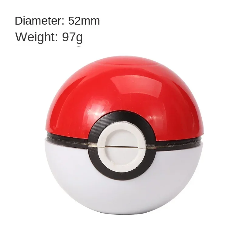 53mm Pokemon Pikachu 3-layer Herbal Grinder Anime Character Design Tobacco Grinder Storage Box Smoking Accessorie Birthday Gifts