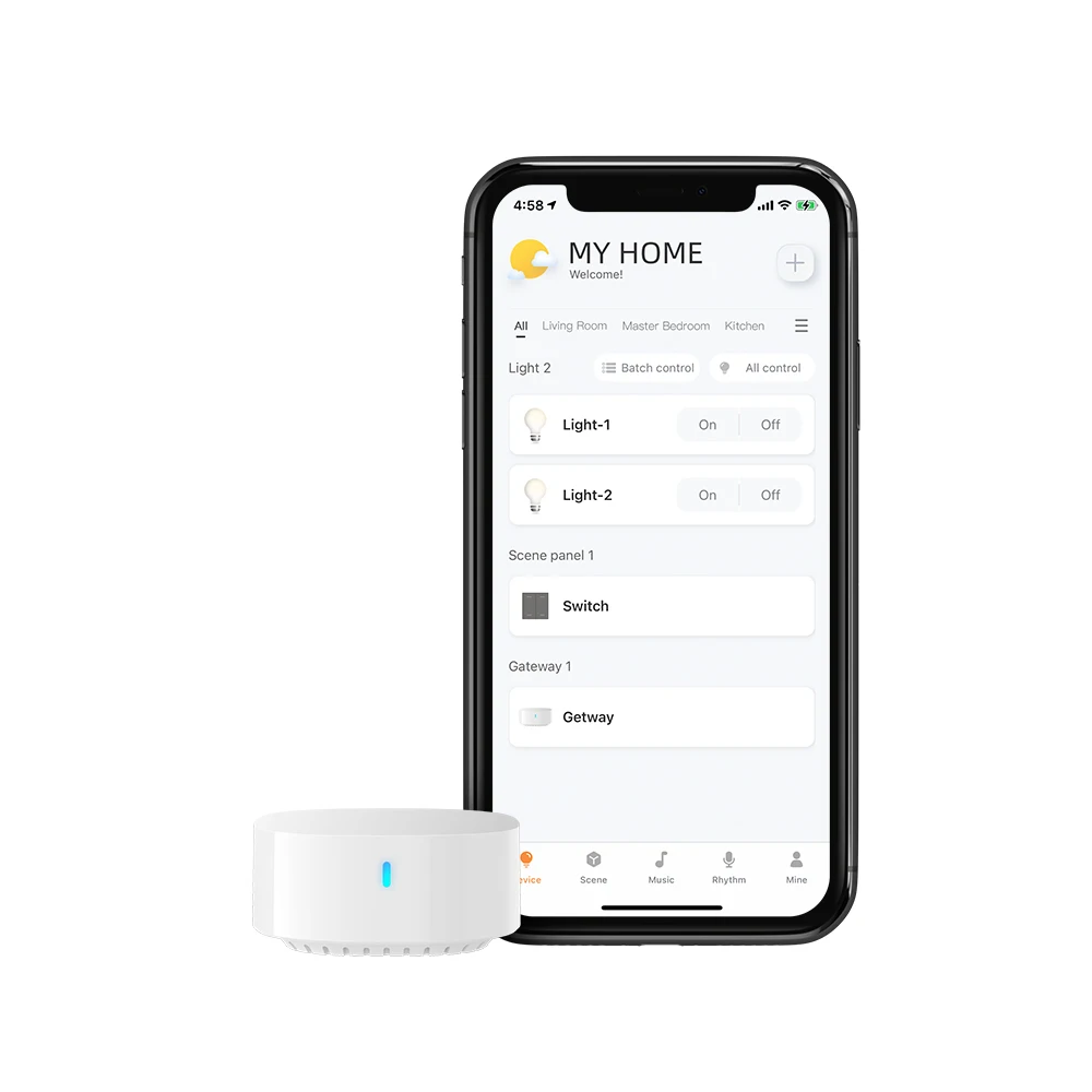 BroadLink BLE Wi-Fi Bluetooth HUB Gateway For Remote Control and Voice Control Alexa, Google Home