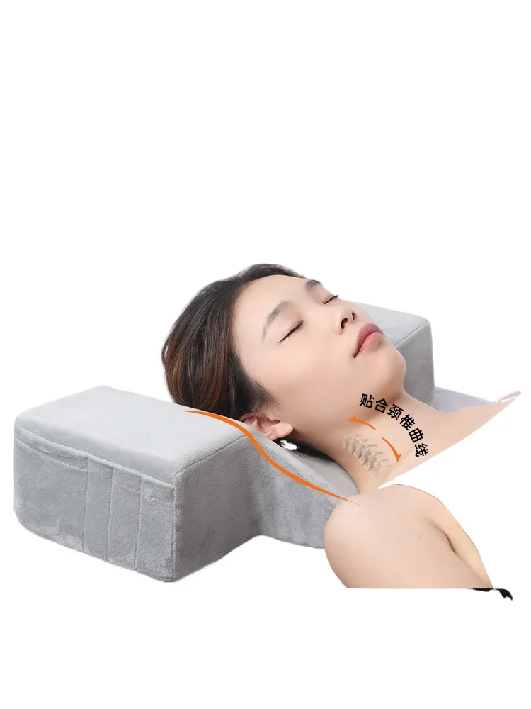 

Removable beauty bed, neck protection, massage pillow, grafting tool