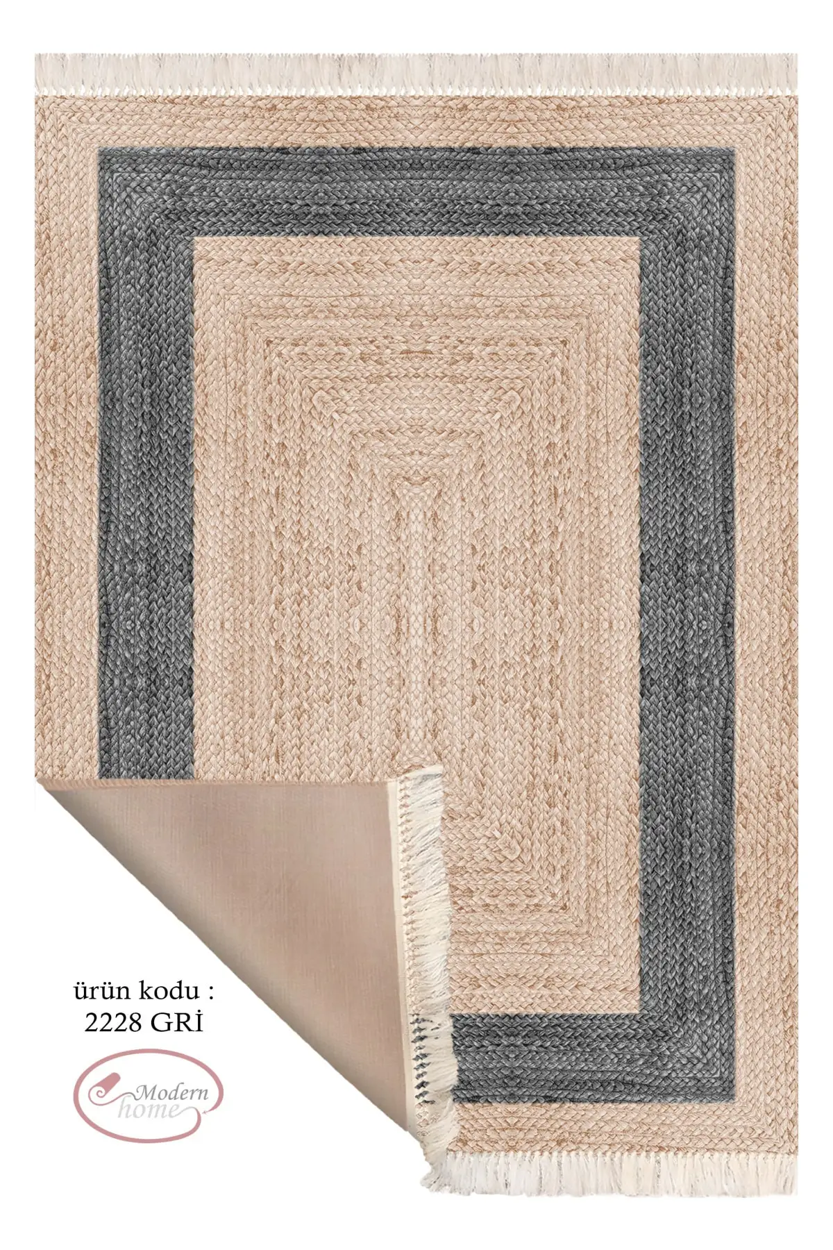 DOLBOVI frame detailed digital wicker printing carpet washable non-slip floor carpet runner