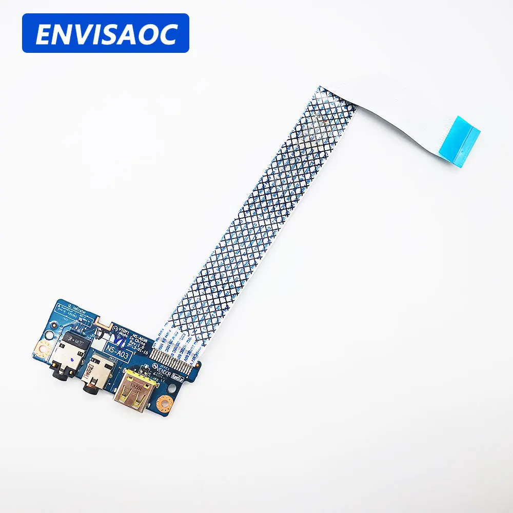 Dla Lenovo IdeaPad Y500 Y510P laptop USB Audio gniazdo słuchawkowe płyta VIQY1 NS-A036 LS-8694P