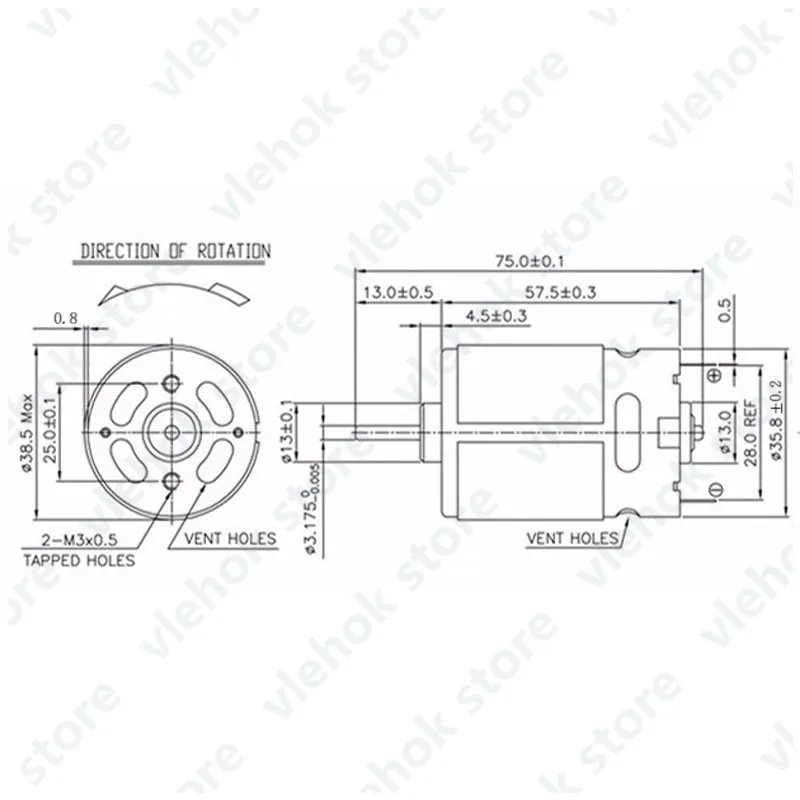 Motor for METABO BS14.4Quick BS18 BS18Quick BS14.4 10.8V Power Maxx BS Quick Classic Professional Pro 341071440 Tool Accessories