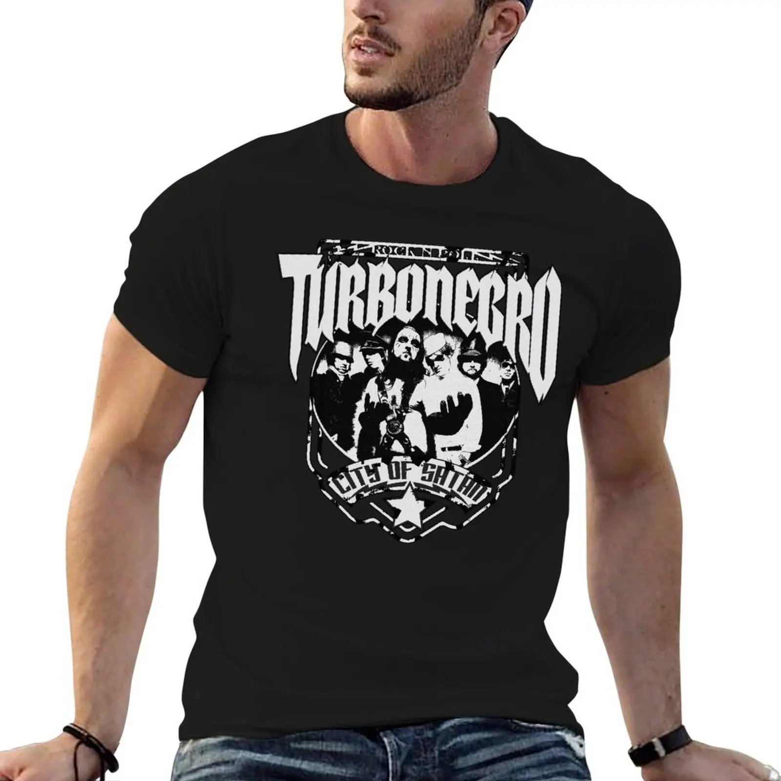 

Turbonegro rnr T-Shirt funny t shirts man man t shirt cotton high quality man t shirt luxury T-Shirt
