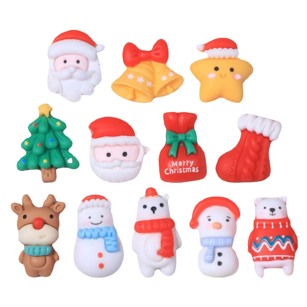 

Чехол для телефона из смолы, сделай сам, рождественский стиль, креативный чехол для телефона ручной работы, декор, миниатюрный ремесленный запас для праздничных подарков