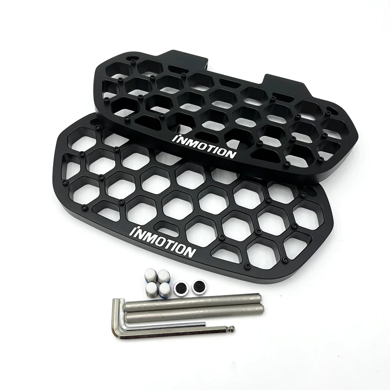 Original INMOTION Parts Honeycomb Pedals for INMOTION V11 V12 Unicycle Part Monowheel Scooter Metal Pedals Accessories