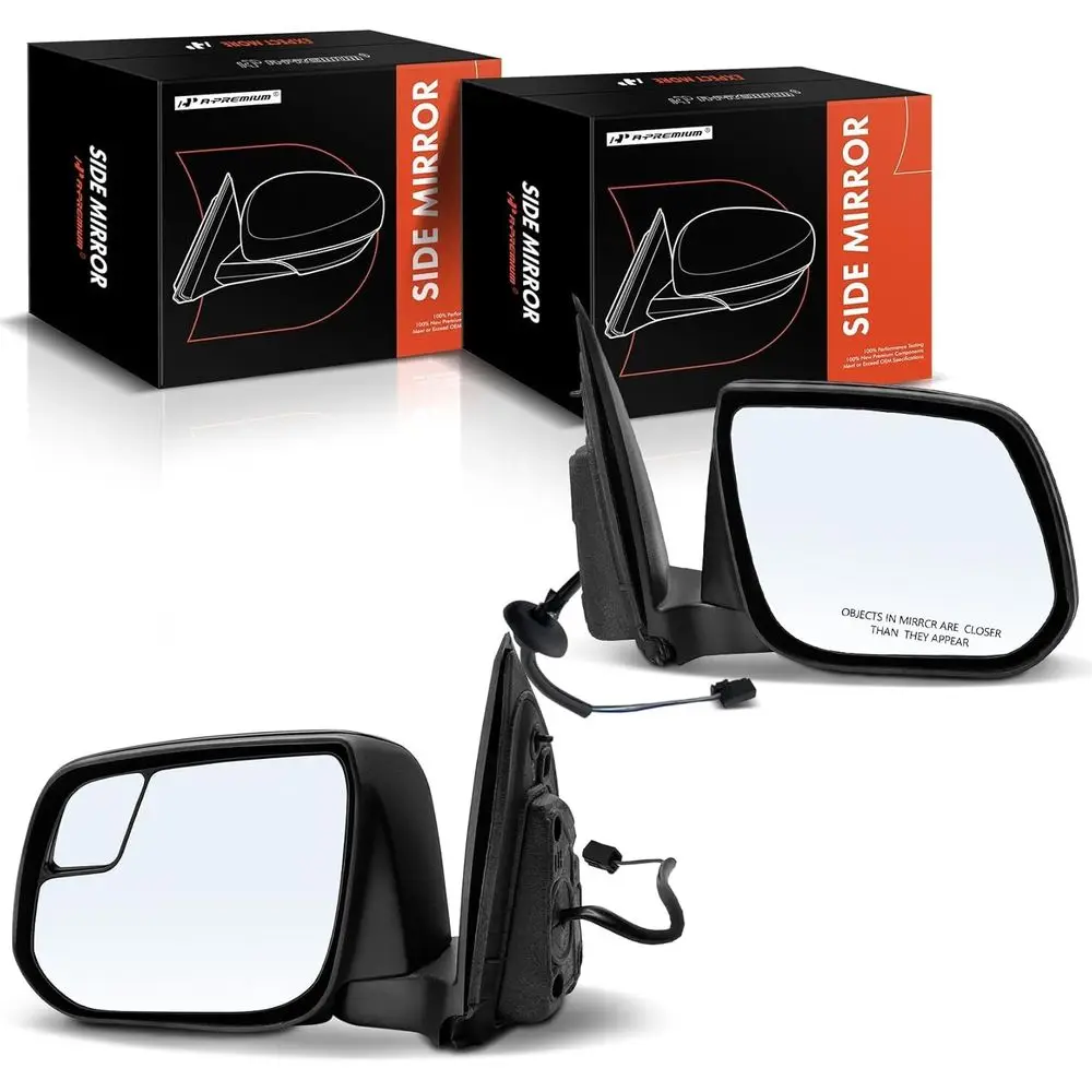 

Pair (2) Driver and Passenger Side Power Door Mirror - Compatible with Colorado 2017-2022 & Canyon 2017-2019 - Non-Heated Manual
