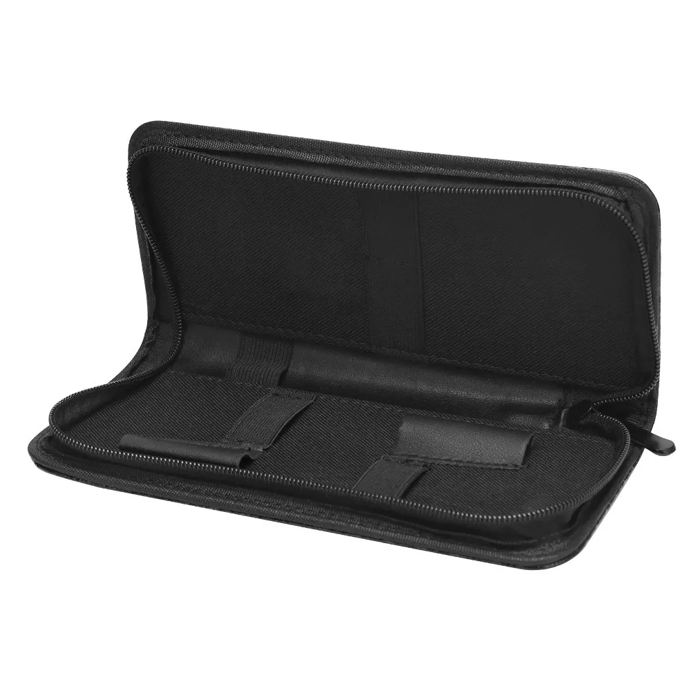 Tas Gunting Potong Rambut Profesional Paket Penyimpanan Jepit Rambut Pemotong Kulit PU Universal Kotak Gunting Hewan Peliharaan Tahan Air Penata Rambut