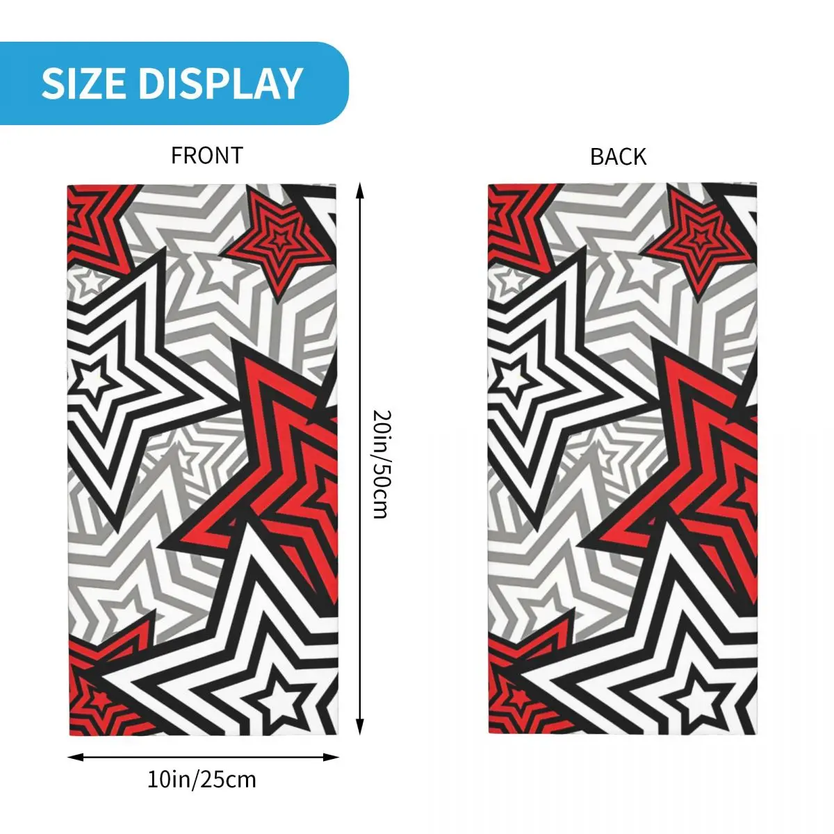 Persona 5 Star Background Socks Retro Headband Neck Thin Men Women Hiking Tube Scarf Face