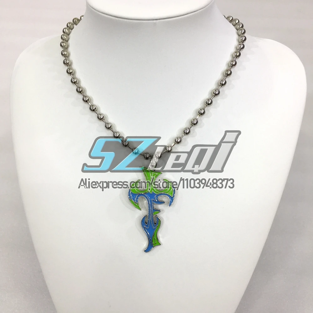 11 لون الأزياء والمجوهرات قلادة مع سلسلة ل هاردي بويز مات جيف قلادة المصارعة الرياضة الرجعية القلائد العصرية الملحقات