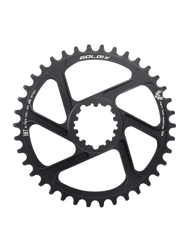 MTB Bike Chainring for 3 Bolt Ultralight Chainwheel 0mm 3mm 6mm Offset 30T 32T 34T 36T 38T for 11/12 Speed 3 Bolt image 5