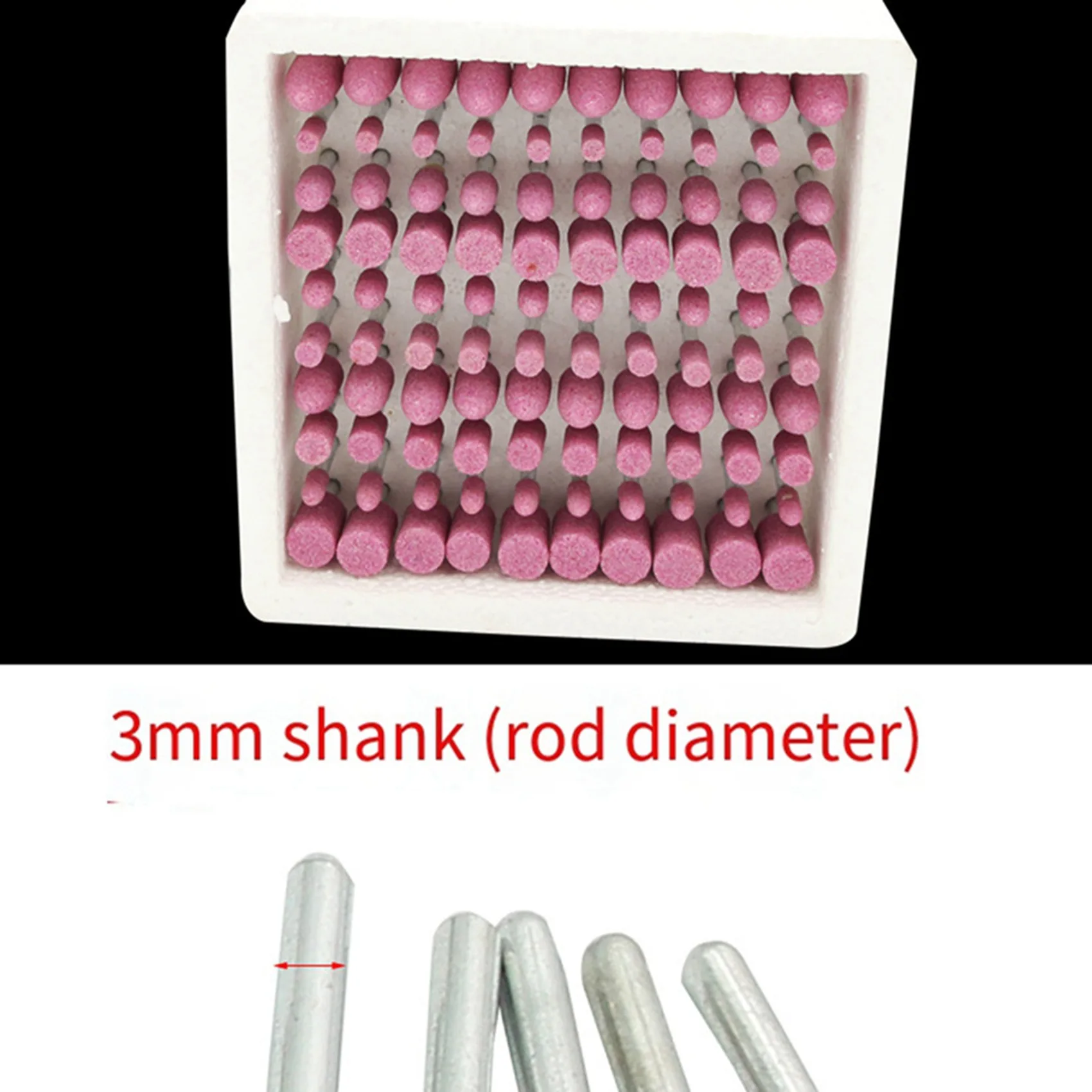 bmby-300pcs-abrasive-stone-polishing-grinding-head-electric-drill-bit-wheel-4-10mm-for-dremel-drill-rotary-tools-3mm