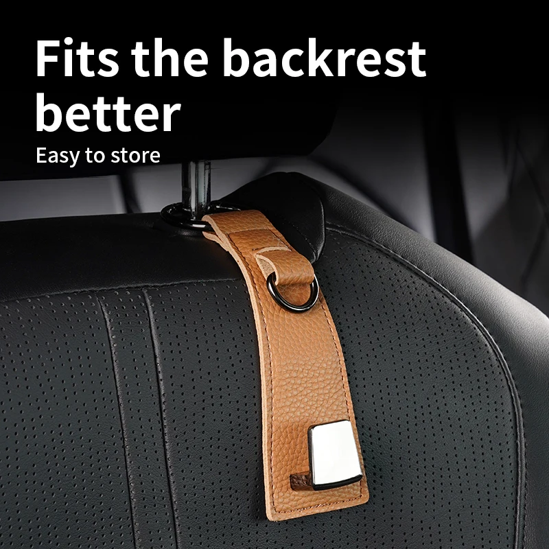 Car Seat Hook Leath…