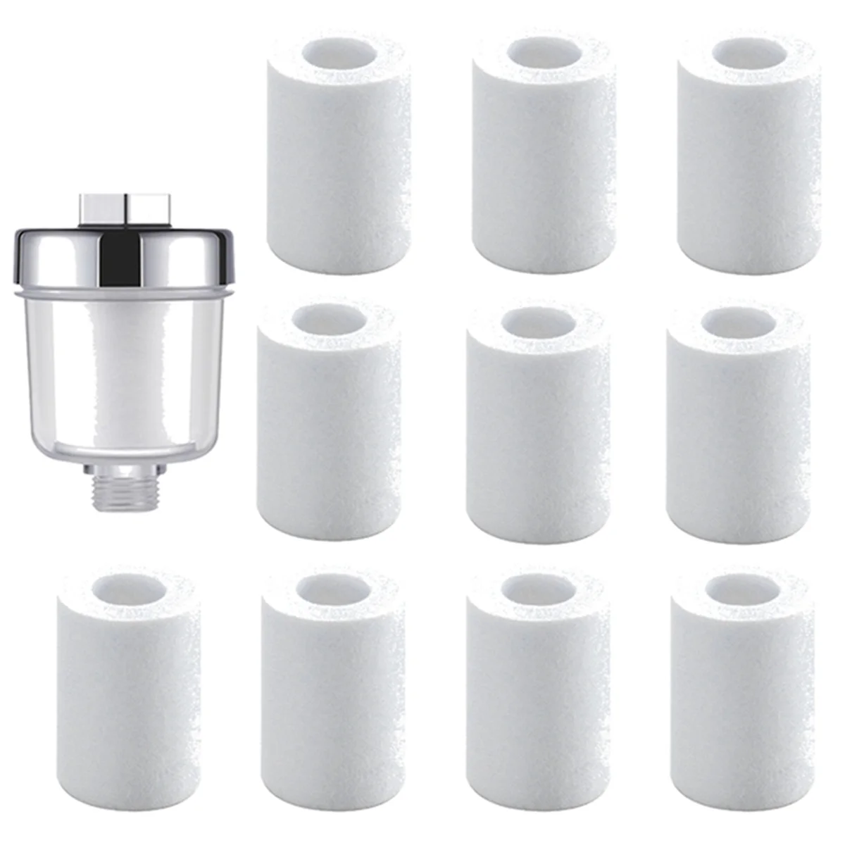 

Water Outlet Purifier Kits Universal Faucet Filter Kitchen Bathroom Shower Household Filter PP Cotton