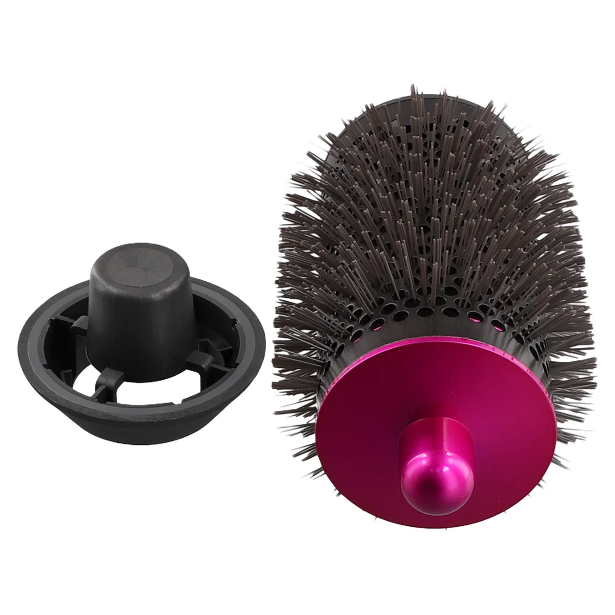 FZFZ 55MM 헤어 드라이어 윈드 후드 액세서리 실린더 빗 에어 노즐 액세서리 로즈 레드