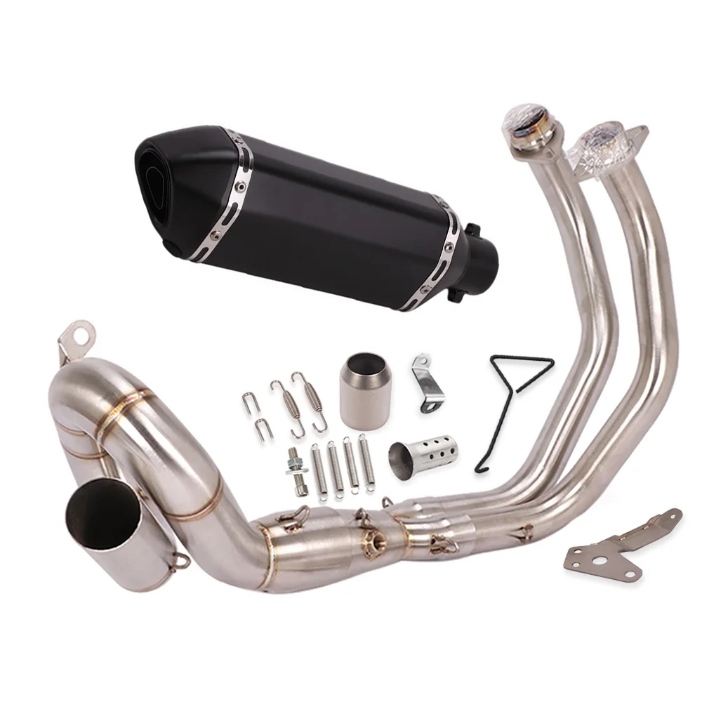 Fits YZF R7 51mm 2021-2025 Yamaha Whole System Exhaust Header Pipe Muffler Tips Exhaust Systems Exhausts Pipes