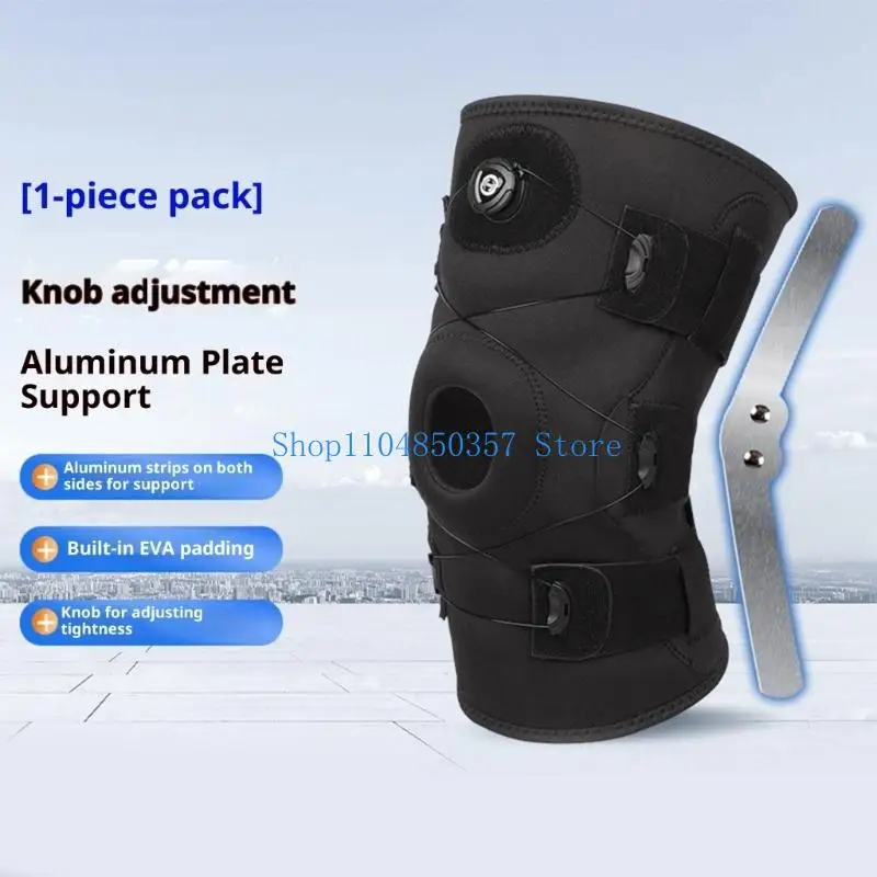 

Легкий неопреновый наколенник 652F, регулируемая компрессионная поддержка для ударных нагрузок, занятий спортом и повседневной