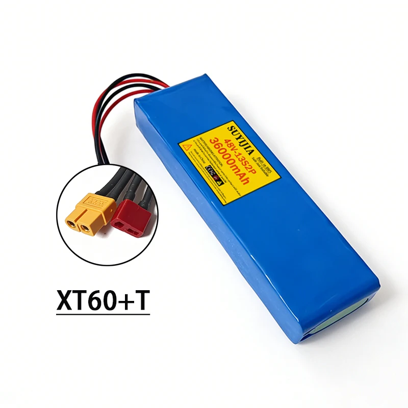 48V-13S2P 36000mAh new18650 lithiumbatterijpakket met ingebouwde 13S2P BMS-beschermingsplaat geschikt voor elektrische scooterbatterijen