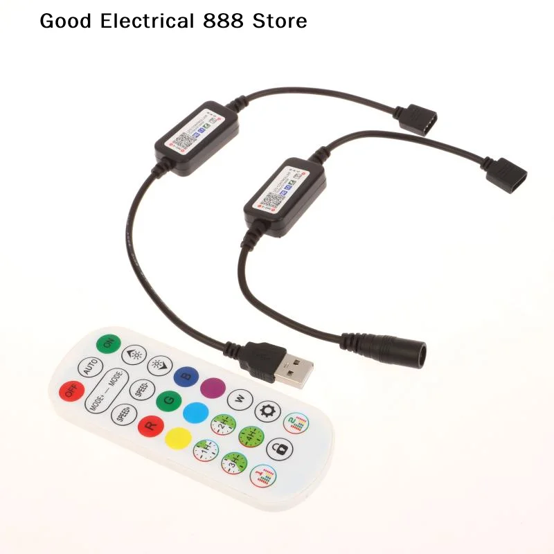 DC 5-24V USB LED Strip Light RGB Single Color Controller IR Bluetooth Remoter RF Wireless Remoter Control For LED Strip light