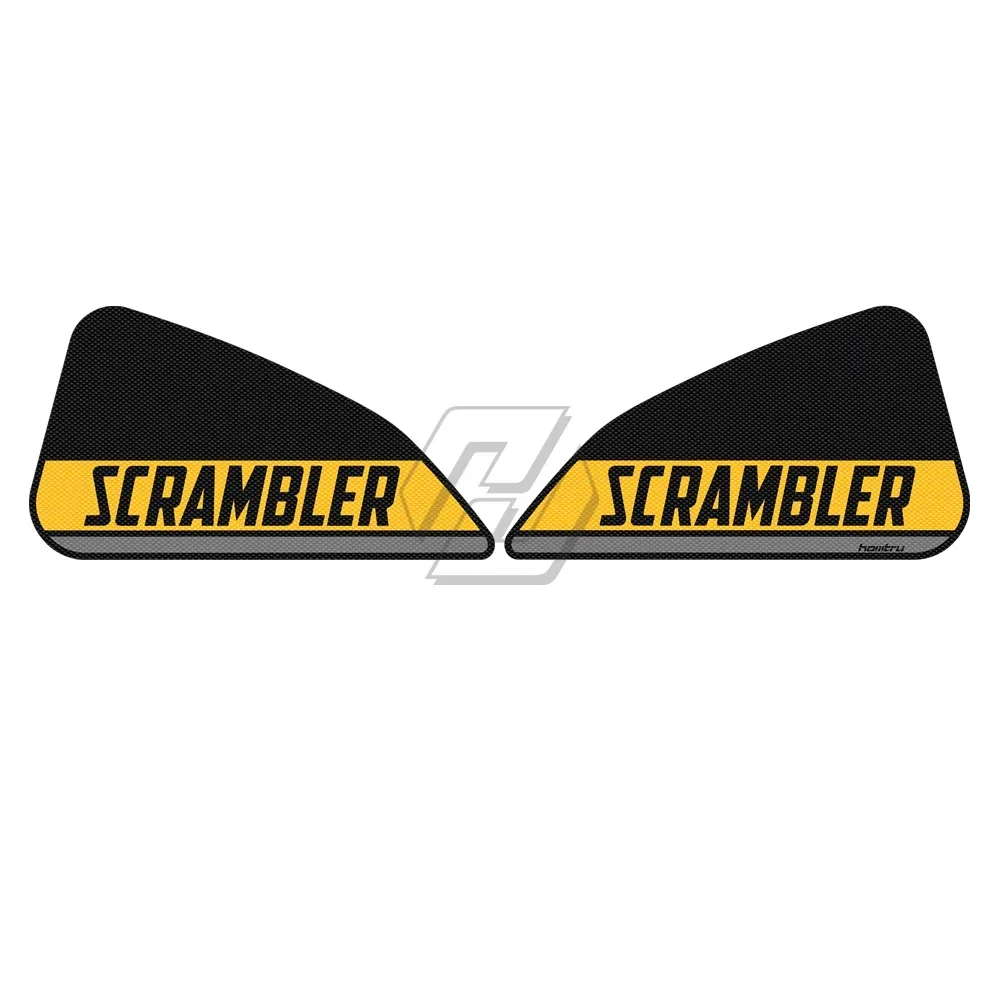 ل Ducati 2015-2016 تشويش إذاعي 800 الكلاسيكية دراجة نارية الجانب خزان الوقود المضادة للانزلاق وسادة الركبة حماية ملصق عدة