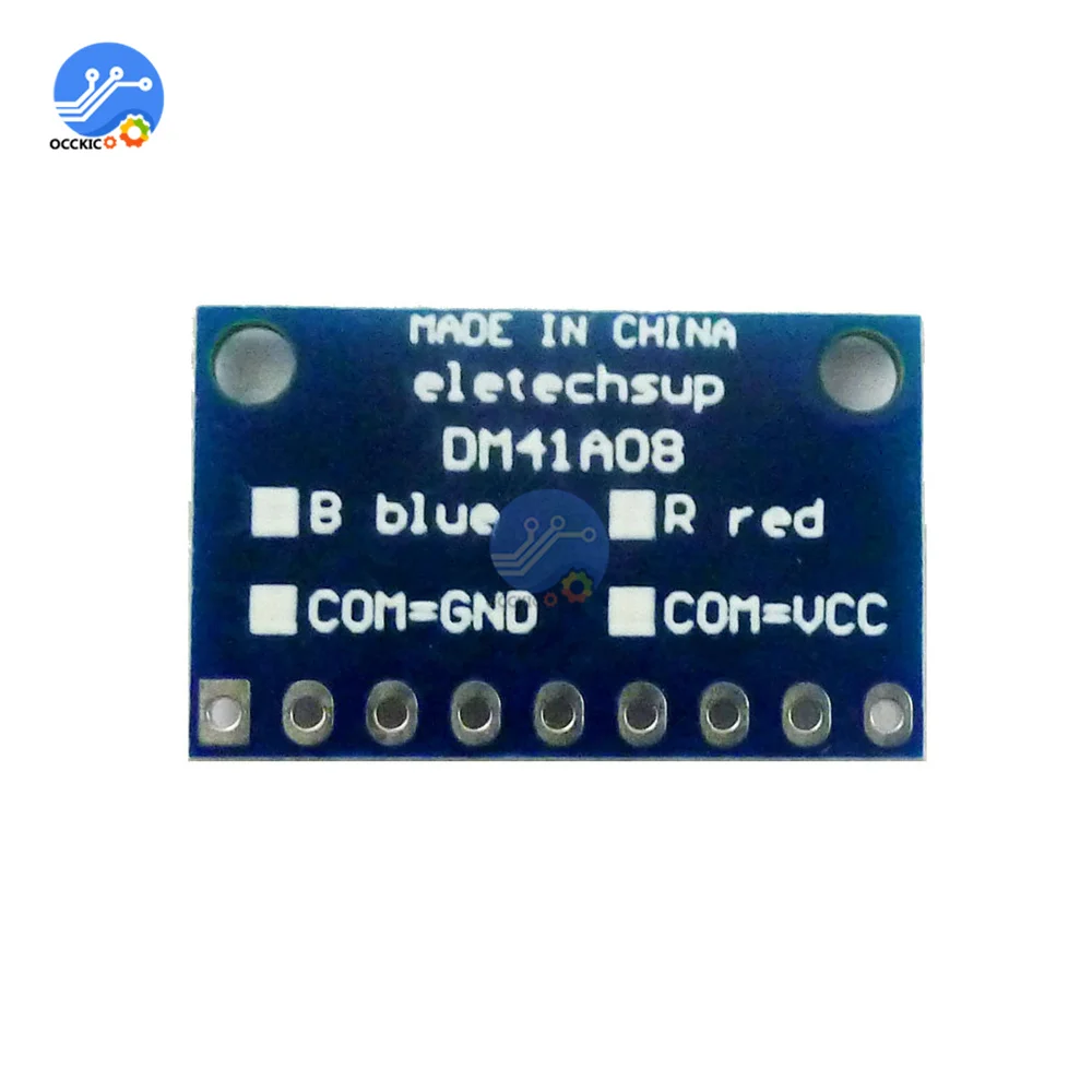 3-24V 8 Bit Blue/Red Common Anode/แคโทด LED โมดูล Breadboard Starter Kit Board สำหรับ MCU ARM 3d เครื่องพิมพ์ MEGA