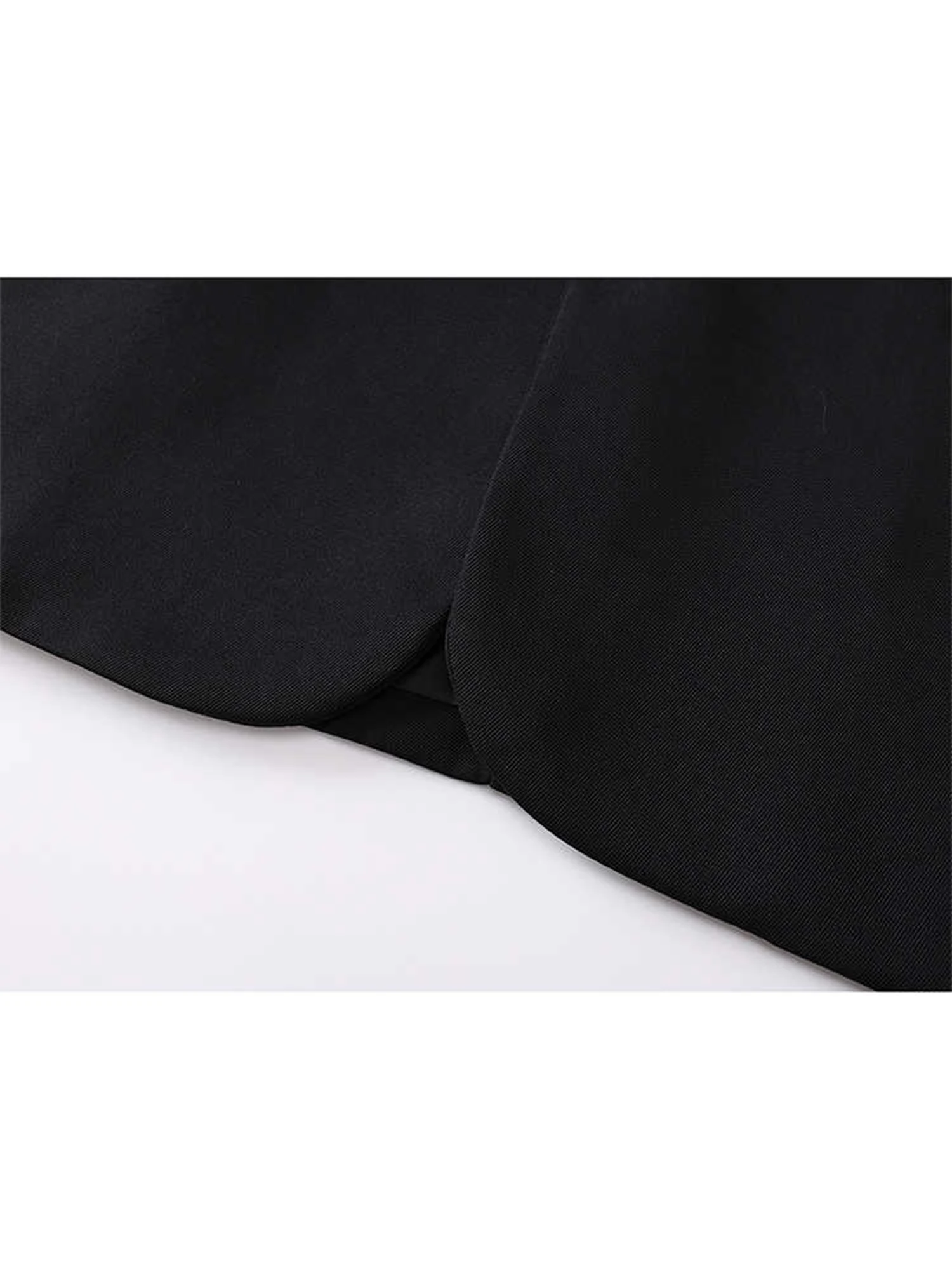 Frauen Schwarz Gothic 3D Floral Blazer Jacke Vintage 2000er Jahre Elegante Anzug Mantel Harajuku Langarm Oversize Oberbekleidung Herbst 2025